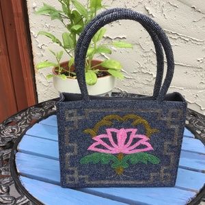 VINTAGE BEADED PURSE